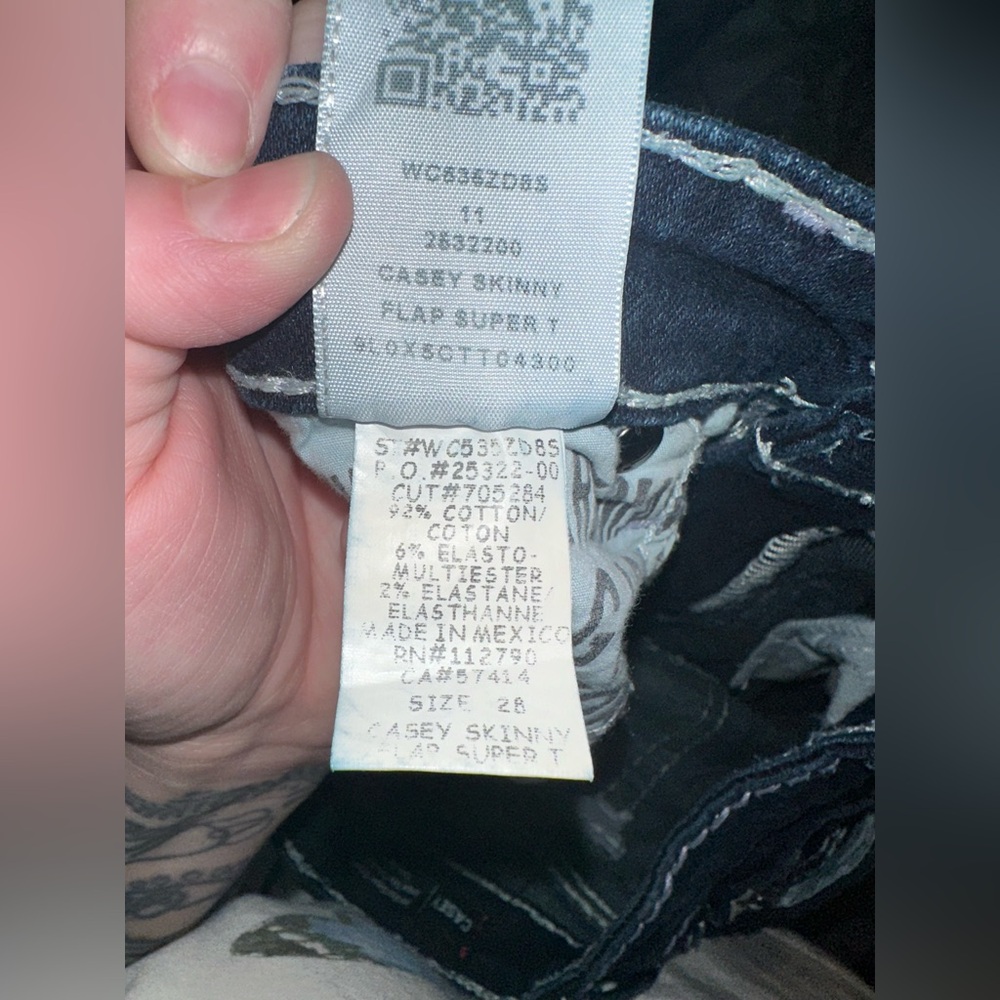 True Religion Casey Lowrise Super Skinny Jeans - Picture 15 of 16